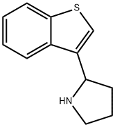 Pyrrolidine, 2-benzo[b]thien-3-yl- Structural