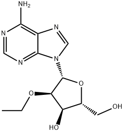 Adenosine, 2'-O-ethyl- (9CI) Structural