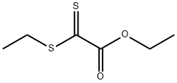 Acetic acid, 2-(ethylthio)-2-thioxo-, ethyl ester Structural