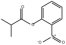 Propanoic acid, 2-methyl-, 2-nitrophenyl ester Structural