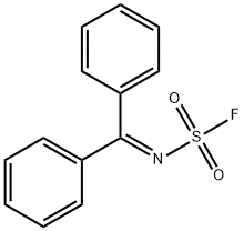 Sulfamoyl fluoride, N-(diphenylmethylene)- Structural