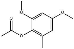 Phenol, 2,4-dimethoxy-6-methyl-, 1-acetate Structural