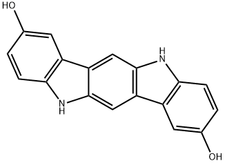 Indolo[3,2-b]carbazole-2,8-diol, 5,11-dihydro- Structural