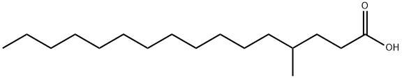 Hexadecanoic acid, 4-methyl- Structural