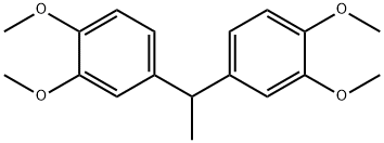 Benzene, 1,1'-ethylidenebis[3,4-dimethoxy- Structural