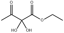 Butanoic acid, 2,2-dihydroxy-3-oxo-, ethyl ester Structural