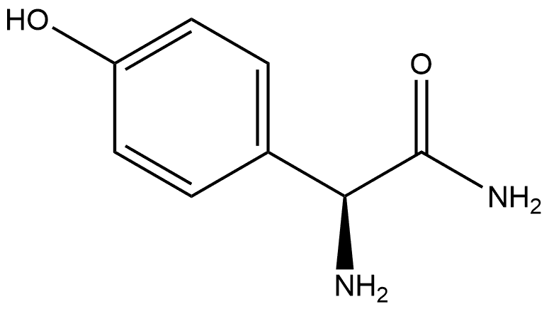 Benzeneacetamide, α-amino-4-hydroxy-, (S)- (9CI) Structural