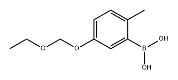Boronic acid, [5-(ethoxymethoxy)-2-methylphenyl]- (9CI) Structural