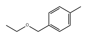 Benzene, 1-(ethoxymethyl)-4-methyl- Structural