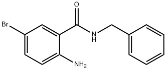 Benzamide, 2-amino-5-bromo-N-(phenylmethyl)- Structural