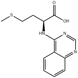 L-Methionine, N-4-quinazolinyl- Structural