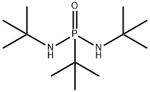 Phosphonic diamide, N,N',P-tris(1,1-dimethylethyl)- Structural