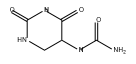 Urea, N-(hexahydro-2,4-dioxo-5-pyrimidinyl)- Structural