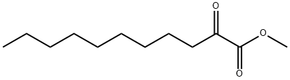 Undecanoic acid, 2-oxo-, methyl ester Structural