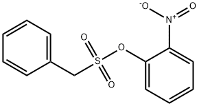 Benzenemethanesulfonic acid, 2-nitrophenyl ester Structural