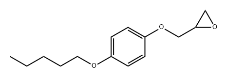 Oxirane, 2-[[4-(pentyloxy)phenoxy]methyl]- Structural
