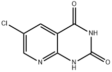 Pyrido[2,3-d]pyrimidine-2,4(1H,3H)-dione, 6-chloro- Structural