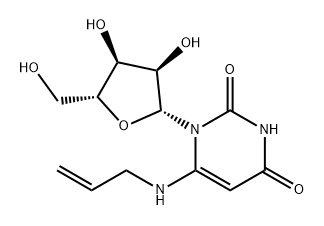 Uridine, 6-(2-propen-1-ylamino)- Structural
