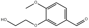 Benzaldehyde, 3-(2-hydroxyethoxy)-4-methoxy- Structural