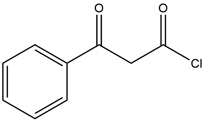 Benzenepropanoyl chloride, β-oxo- Structural