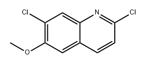 Quinoline, 2,7-dichloro-6-methoxy- Structural