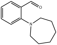 Benzaldehyde, 2-(hexahydro-1H-azepin-1-yl)- Structural