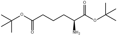 Hexanedioic acid, 2-amino-, 1,6-bis(1,1-dimethylethyl) ester, (2S)- Structural