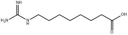 Octanoic acid, 8-[(aminoiminomethyl)amino]- Structural
