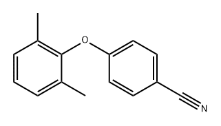 Benzonitrile, 4-(2,6-dimethylphenoxy)- Structural