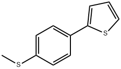 Thiophene, 2-[4-(methylthio)phenyl]- Structural