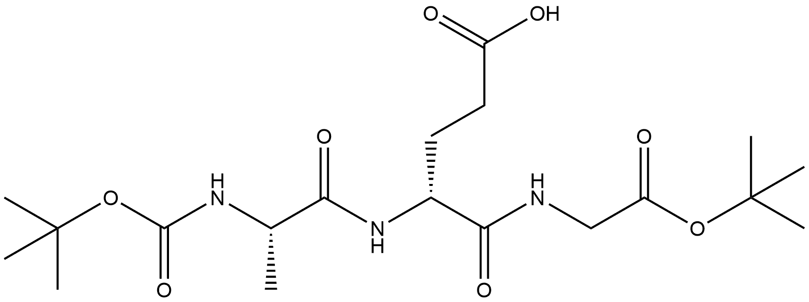 Glycine, N-[N-[N-[(1,1-dimethylethoxy)carbonyl]-L-alanyl]-D-α-glutamyl]-, 1-(1,1-dimethylethyl) ester (9CI) Structural