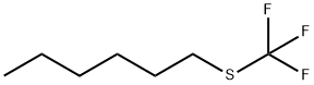 Hexane, 1-[(trifluoromethyl)thio]- Structural