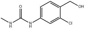 Urea, N-[3-chloro-4-(hydroxymethyl)phenyl]-N'-methyl- Structural