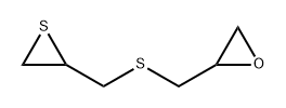 Oxirane, 2-[[(2-thiiranylmethyl)thio]methyl]- Structural