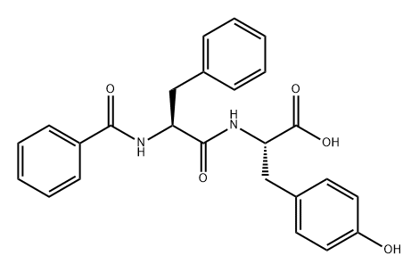 L-Tyrosine, N-benzoyl-L-phenylalanyl- Structural