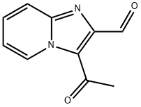 Imidazo[1,2-a]pyridine-2-carboxaldehyde, 3-acetyl- Structural