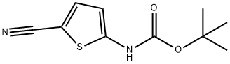 Carbamic acid, (5-cyano-2-thienyl)-, 1,1-dimethylethyl ester (9CI) Structural