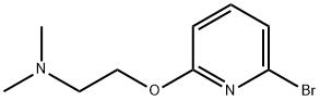 Ethanamine, 2-[(6-bromo-2-pyridinyl)oxy]-N,N-dimethyl- Structural