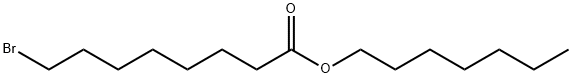 Octanoic acid, 8-bromo-, heptyl ester Structural