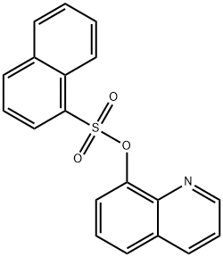 Quinolin-8-yl naphthalene-1-sulfonate Structural