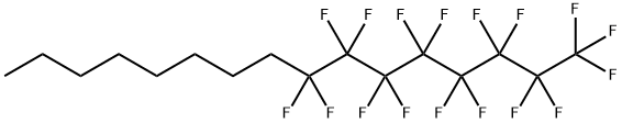 Hexadecane, 1,1,1,2,2,3,3,4,4,5,5,6,6,7,7,8,8-heptadecafluoro- Structural