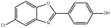 Phenol, 4-(5-chloro-2-benzoxazolyl)- Structural