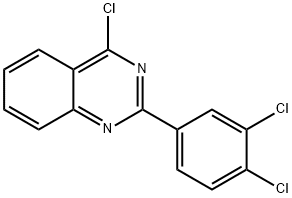 Quinazoline, 4-chloro-2-(3,4-dichlorophenyl)- Structural