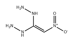 Hydrazine, 1,1'-(nitroethenylidene)bis- (9CI) Structural