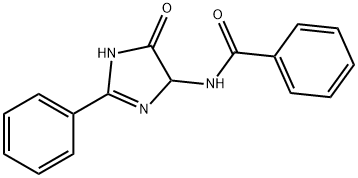 Benzamide, N-(4,5-dihydro-5-oxo-2-phenyl-1H-imidazol-4-yl)- Structural