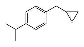 Oxirane, 2-[[4-(1-methylethyl)phenyl]methyl]- Structural