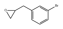 Oxirane, 2-[(3-bromophenyl)methyl]- Structural