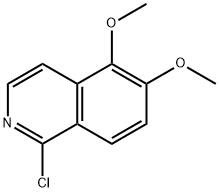 Isoquinoline, 1-chloro-5,6-dimethoxy- Structural