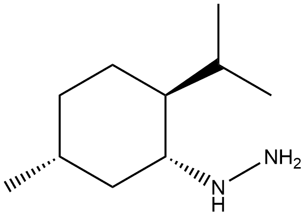 Hydrazine, [5-methyl-2-(1-methylethyl)cyclohexyl]-, (1α,2β,5α)- (9CI) Structural