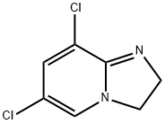 Imidazo[1,2-a]pyridine, 6,8-dichloro-2,3-dihydro- Structural